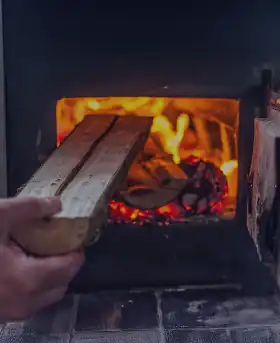 Chaudière à bûches